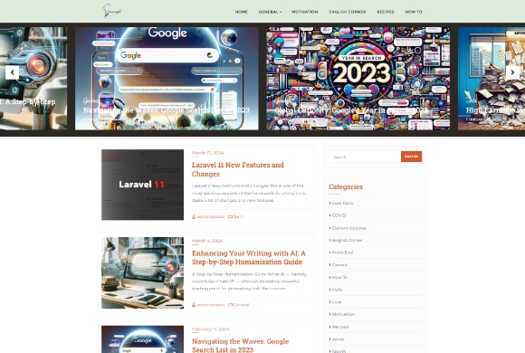 Wings2Web Project - Blogs
