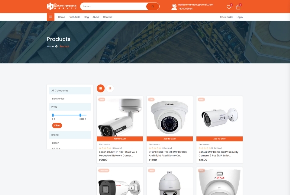 Wings2Web Project - Ecommerce