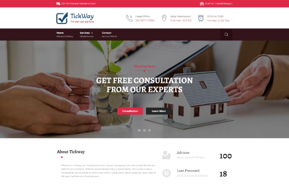 Wings2Web Project - Web Applications